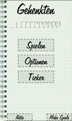 Gehenkten android App screenshot 3